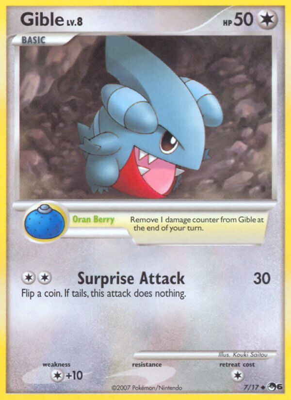 Gible - 7 - POP Series 6