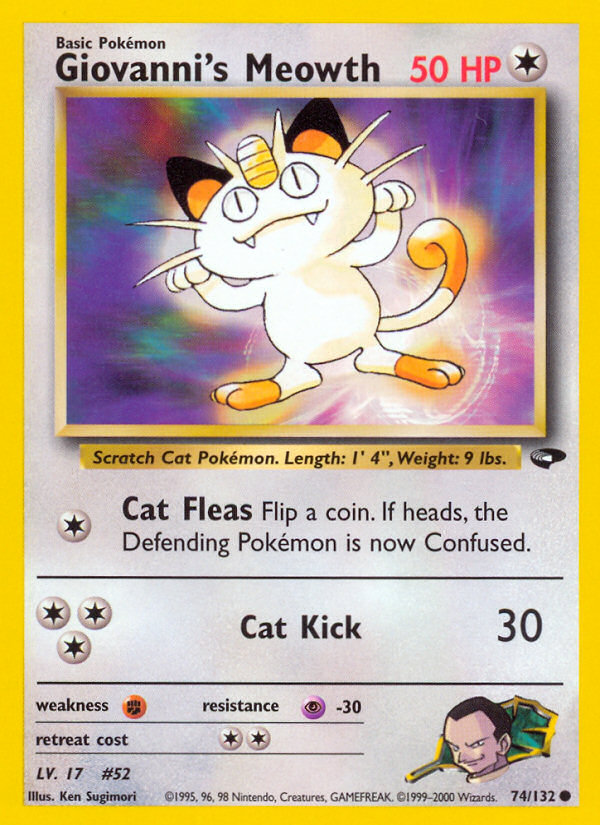 Giovanni’s Meowth Gym Challenge Unlimited