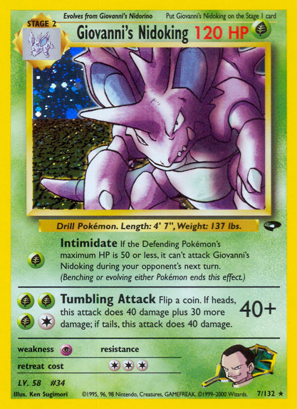 Giovanni’s Nidoking