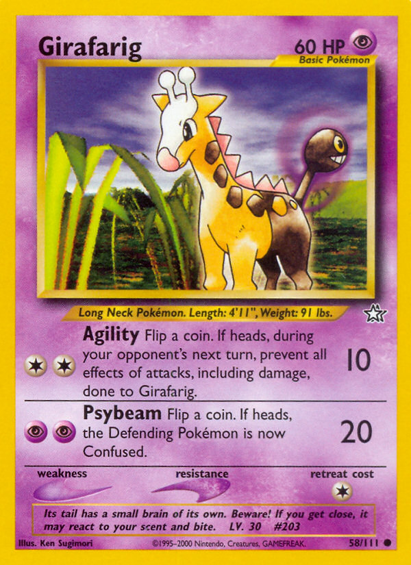 Girafarig - Neo Genesis - Unlimited