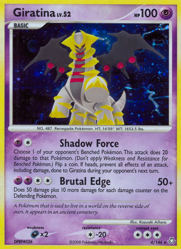 Giratina LV.X (DP38) [Diamond & Pearl: Black Star Promos]