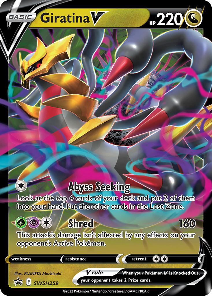 Giratina LV.X - DP38 - Diamond and Pearl Promos - Pokemon