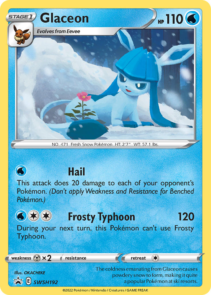 Glaceon - SWSH192 - Sword & Shield Promos