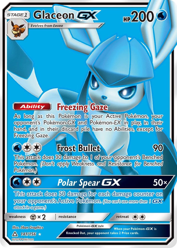 Glaceon-GX - 141 - Ultra Prism