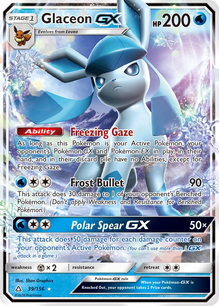 Glaceon-GX - 39 - Ultra Prism