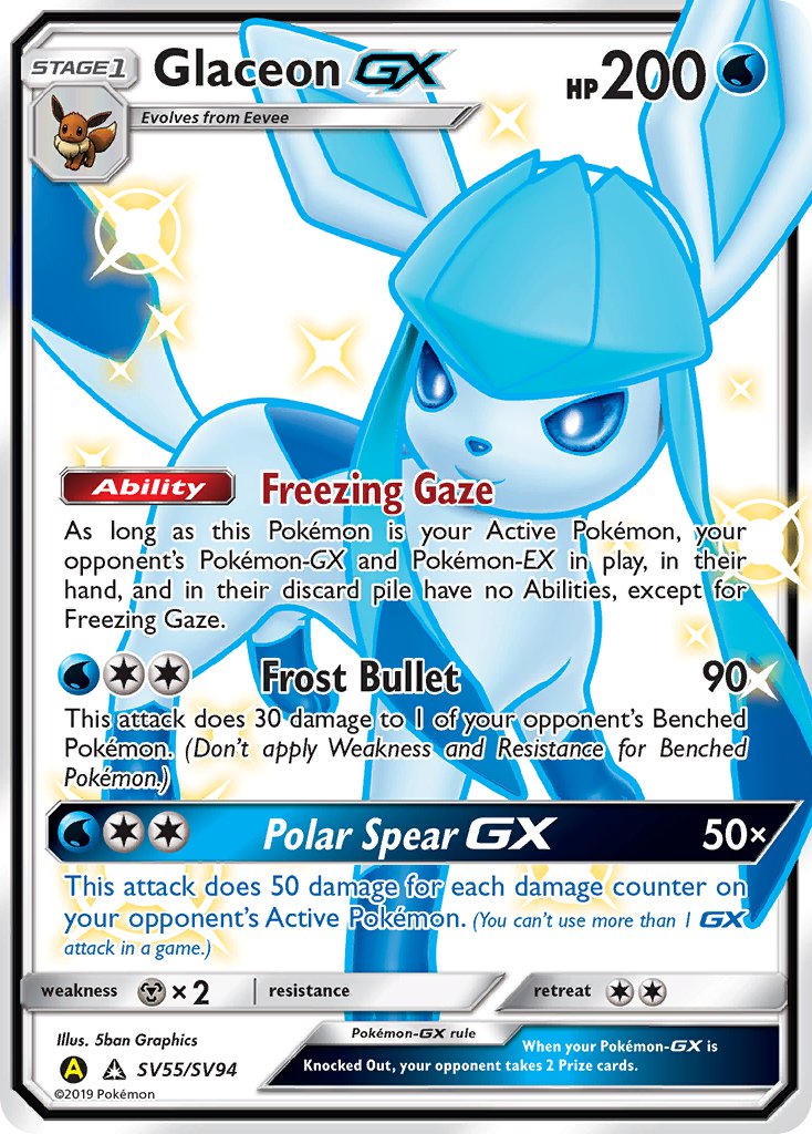 Glaceon-GX - SV55 - Ultra Prism