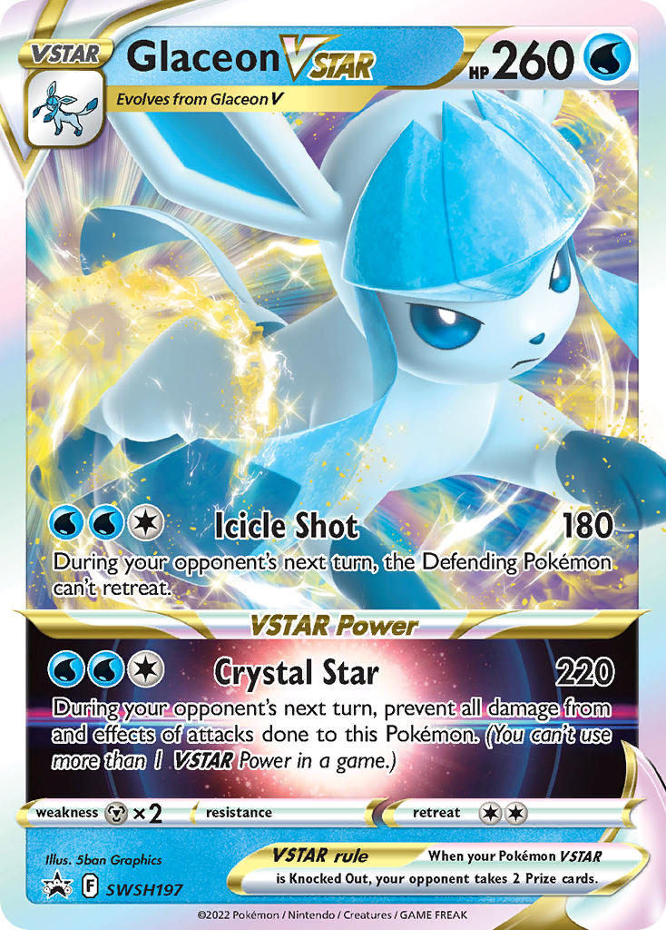 Glaceon VSTAR - SWSH197 - Sword & Shield Promos