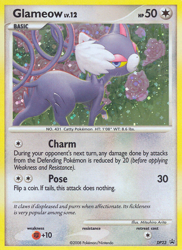 Glameow - DP23 - Diamond & Pearl Promos