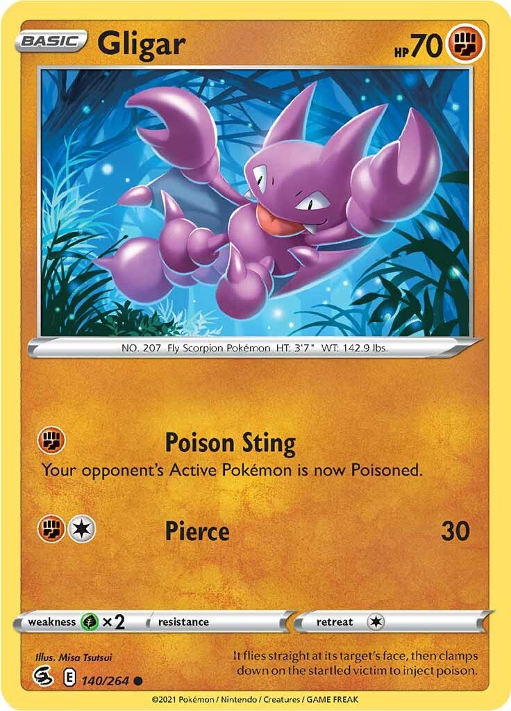 Onix - Fusion Strike Pokémon card 138/264