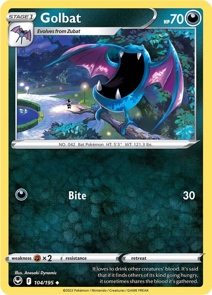 Golbat - 104 - Silver Tempest