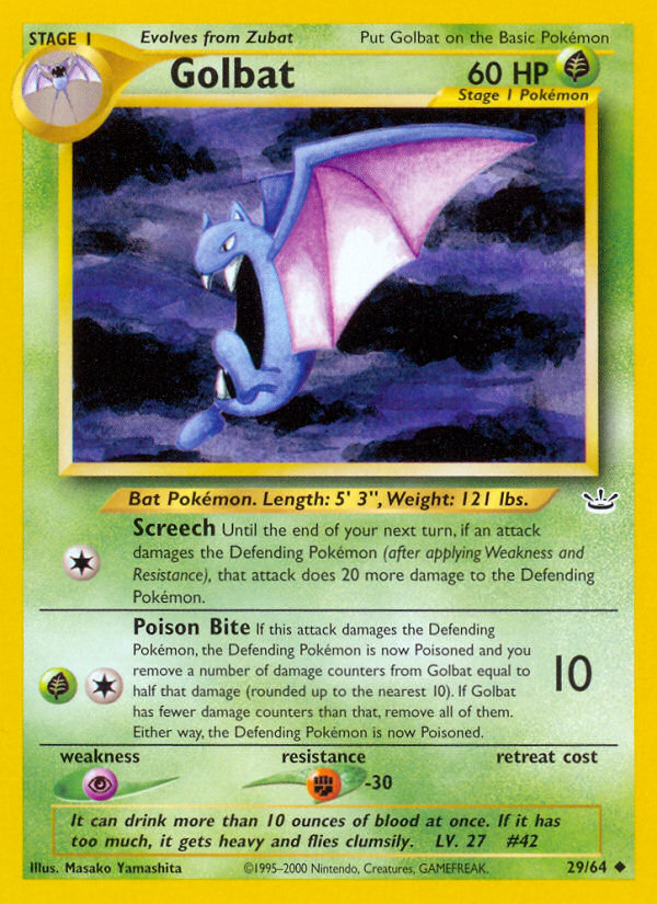 Golbat - Neo Revelation - Unlimited