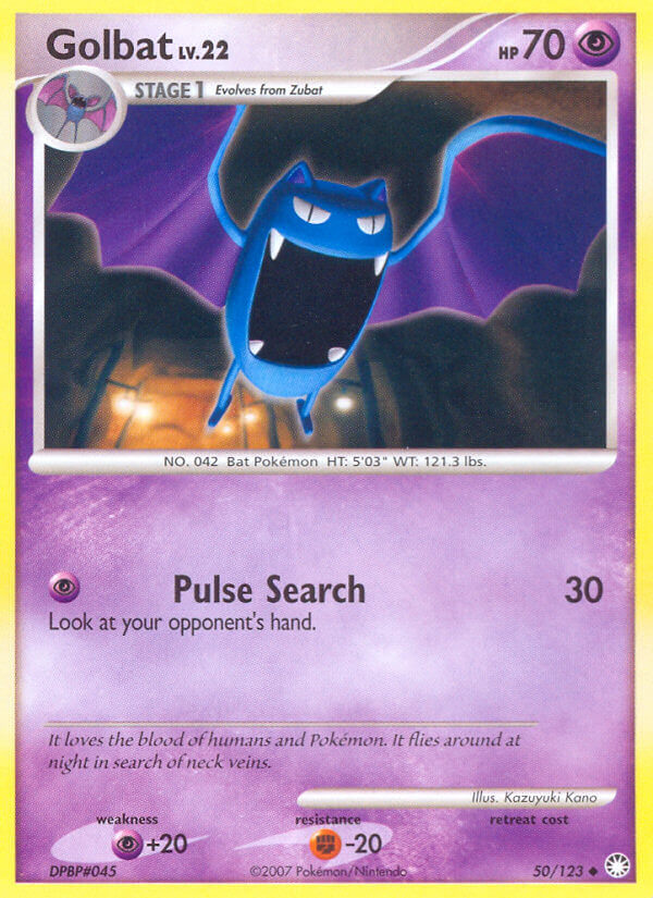 Golbat - 50 - Mysterious Treasures