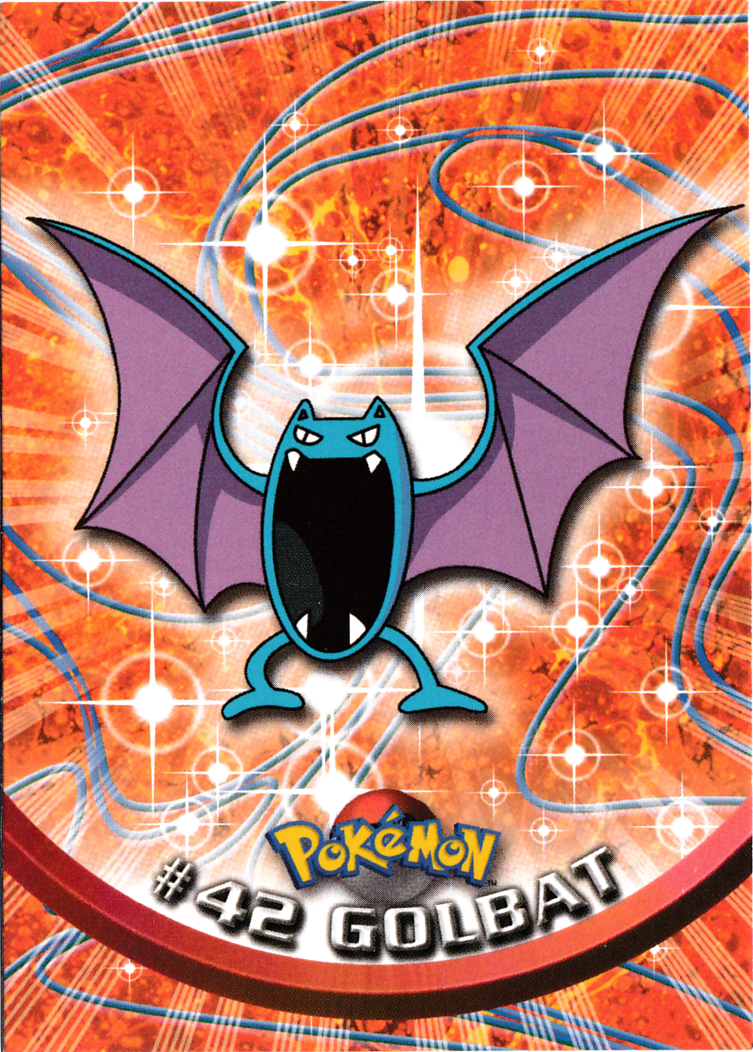 Golbat - 42 - Topps - Series 1 - front