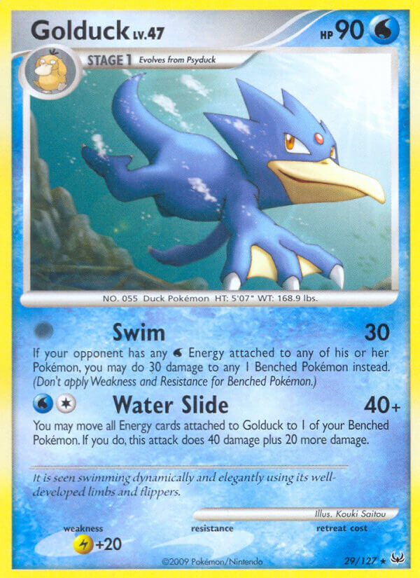 Golduck - 29 - Platinum