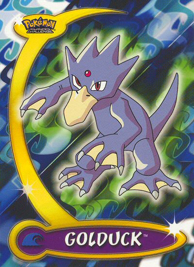 Golduck - 31 - Topps - Pokemon Advanced Challenge - front