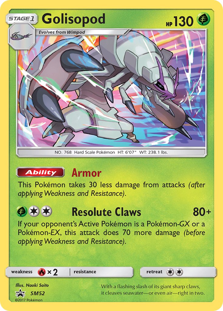 Golisopod - SM52 - Sun & Moon Promos