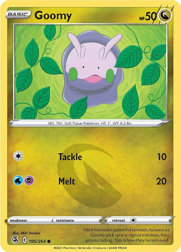 Goomy - Pokémon Dragão Comum - 75/119 - Pokemon Card Game