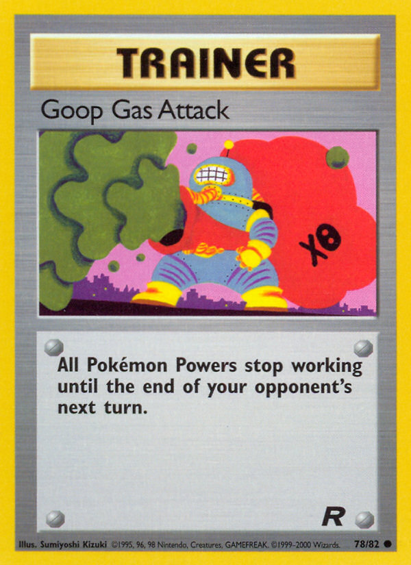 Goop Gas Attack Team Rocket unlimited
