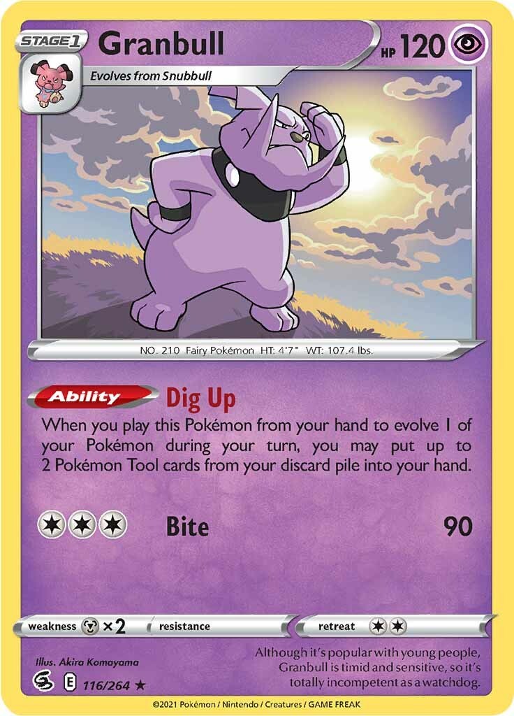 Granbull - 116 - Fusion Strike