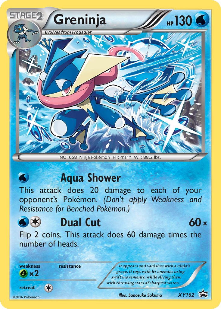 Greninja - XY162 - XY Promos