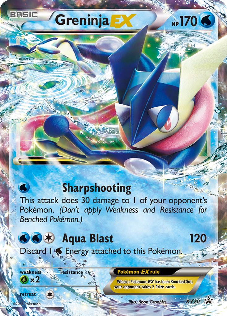 Greninja-EX - XY20 - XY Promos