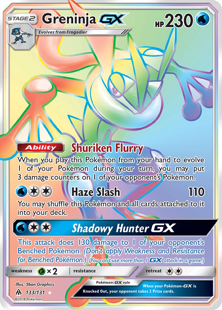 Greninja-GX - 133 - Forbidden Light