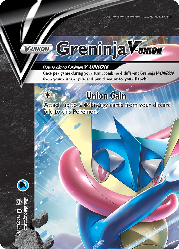 Greninja V-UNION - SWSH155 - Sword & Shield Promos