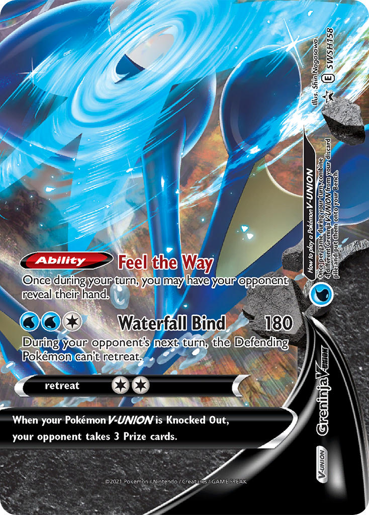 Greninja V-UNION - SWSH158 - Sword & Shield Promos