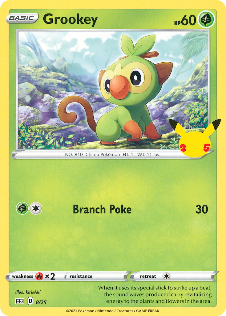 Grookey - 8 - McDonald's Collection 2021