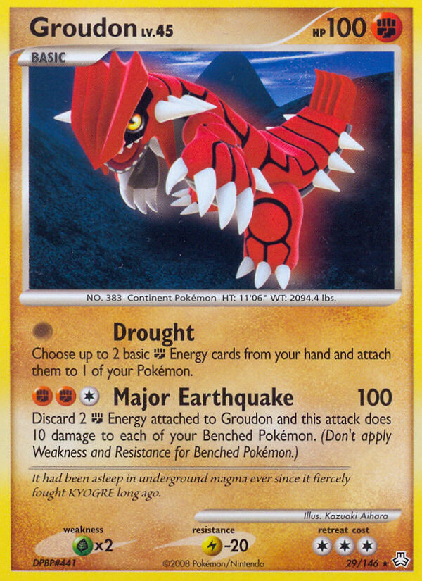 Groudon - 29 - Legends Awakened