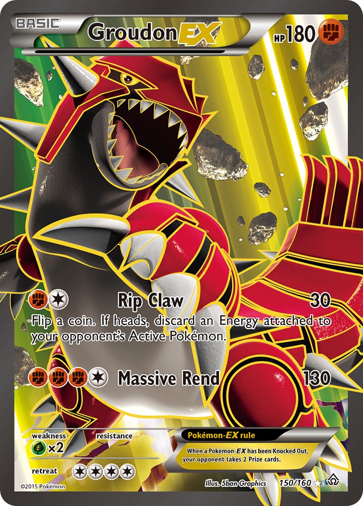 Groudon-EX - 150 - Primal Clash