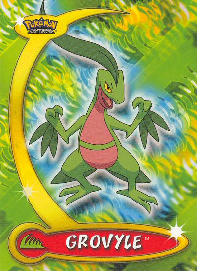 Grovyle - 34 - Topps - Pokemon Advanced Challenge - front