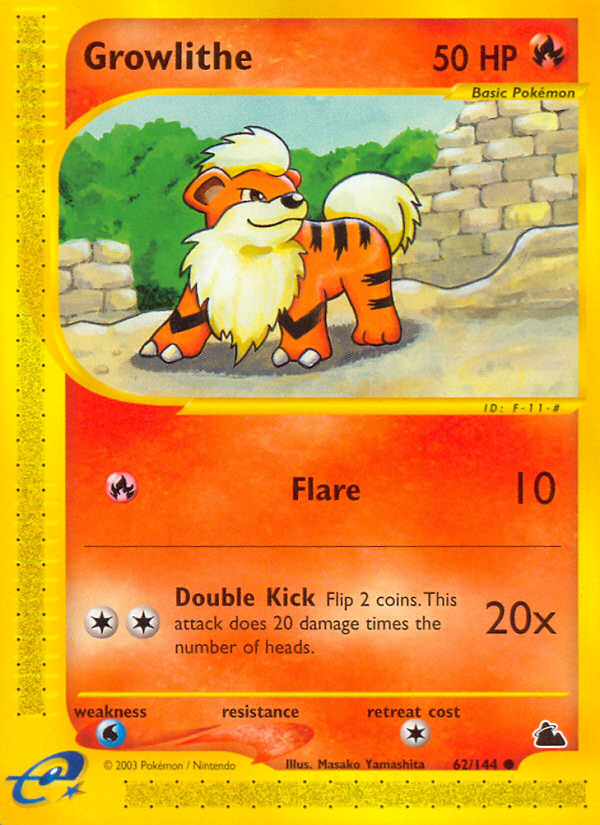 Growlithe - 62/144 - Skyridge