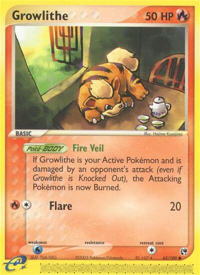 Growlithe - 65 - Sandstorm