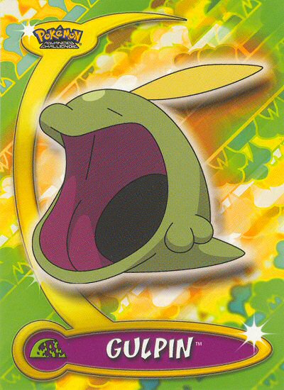 Gulpin - 35 - Topps - Pokemon Advanced Challenge - front