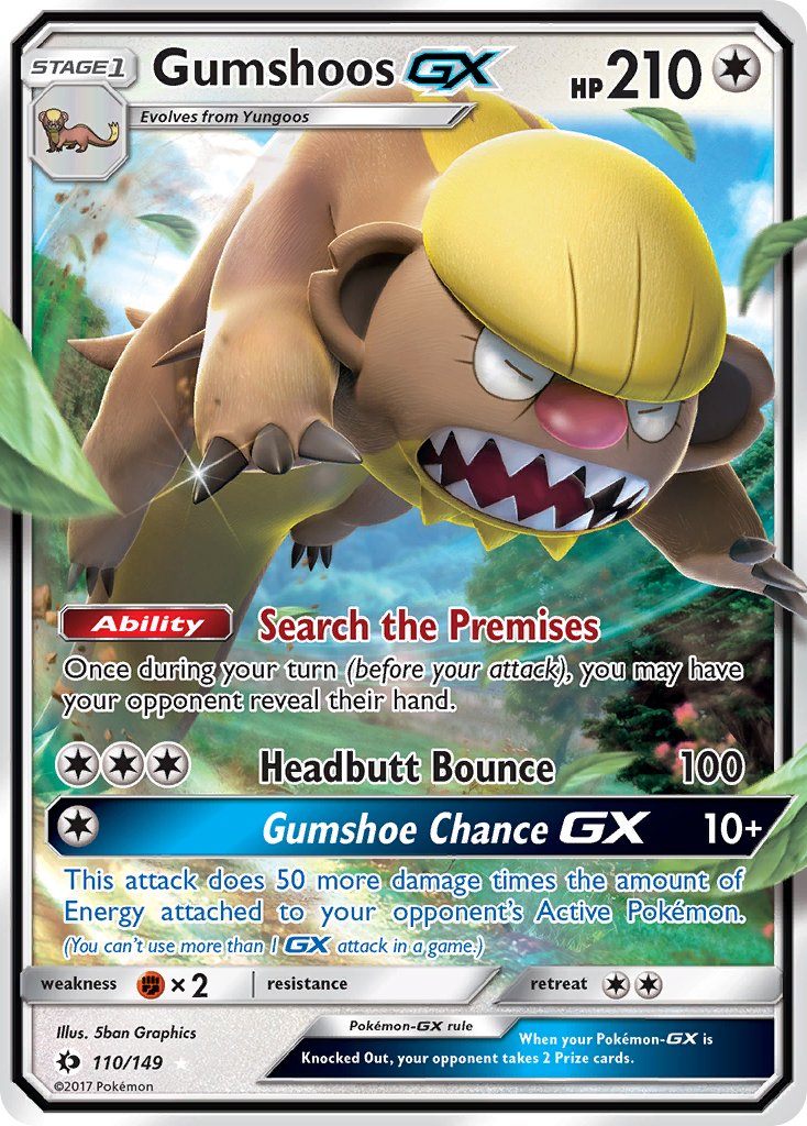 Gumshoos-GX - 110 - Sun & Moon