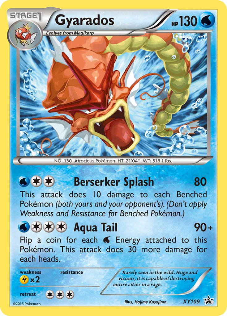 Gyarados - XY109 - XY Promos