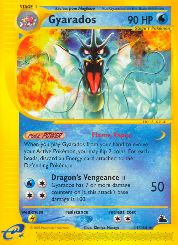 Gyarados - 11/144 - Skyridge