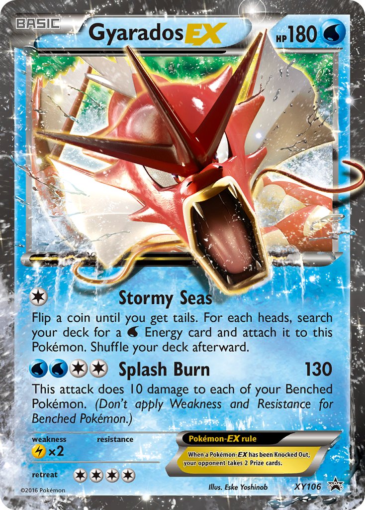 Gyarados-EX - XY106 - XY Promos