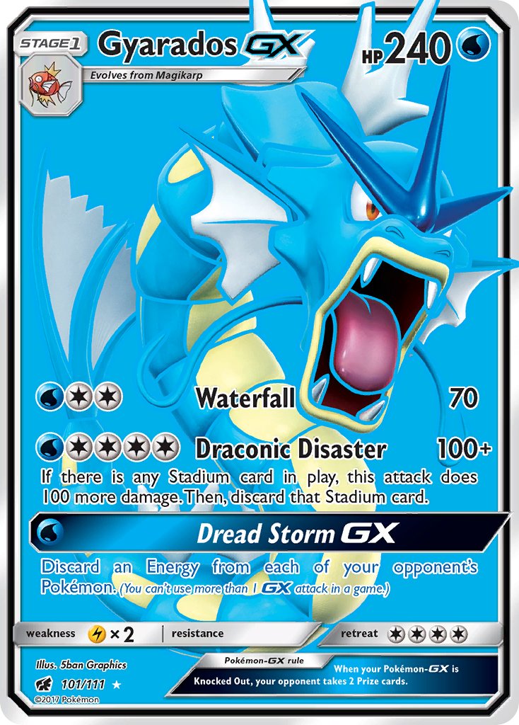 Gyarados-GX - 101 - Crimson Invasion