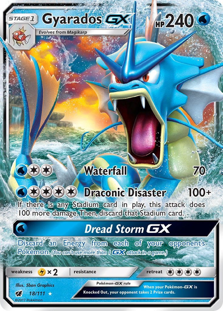 Gyarados-GX - 18 - Crimson Invasion