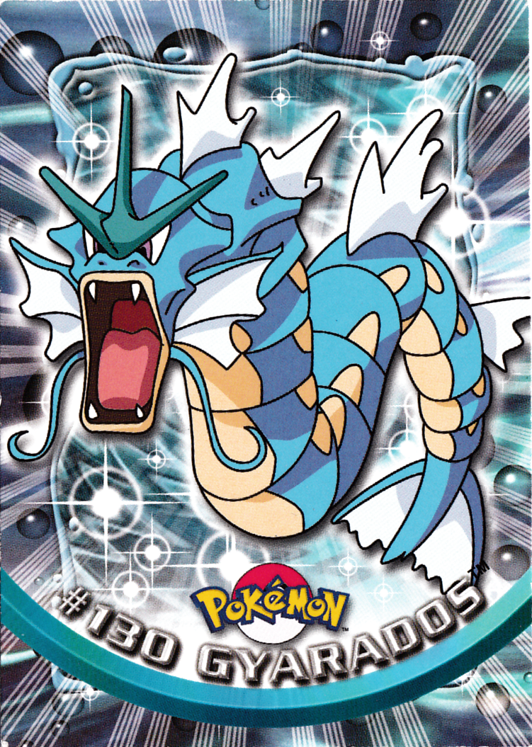 Gyarados - 130 - Topps - Series 3 - front