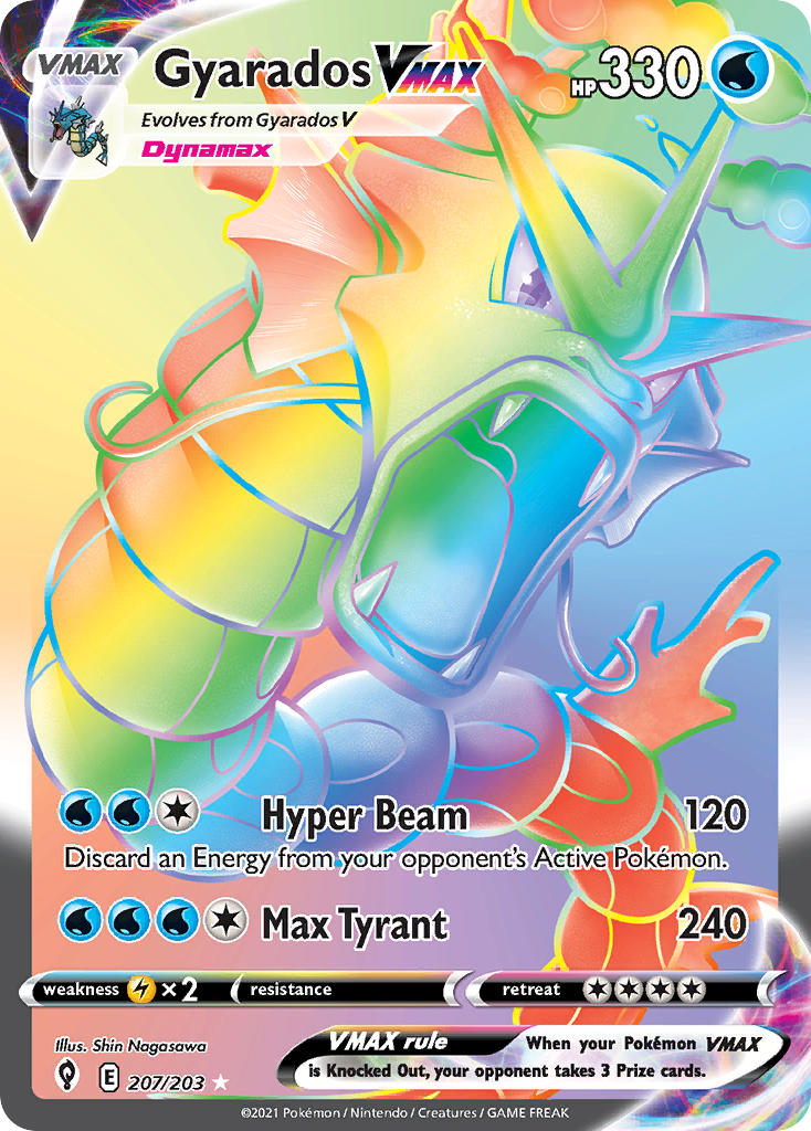 Gyarados VMAX - 207 - Evolving Skies