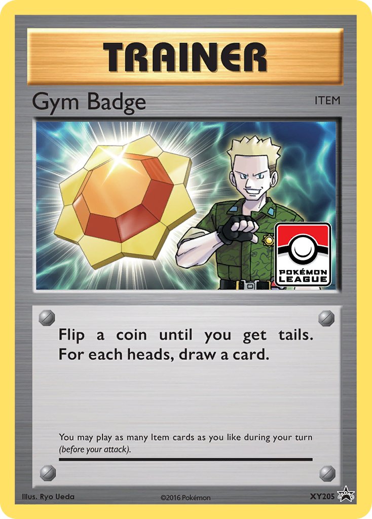 Gym Badge - XY205 - XY Promos