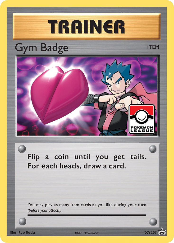 Gym Badge - XY207 - XY Promos