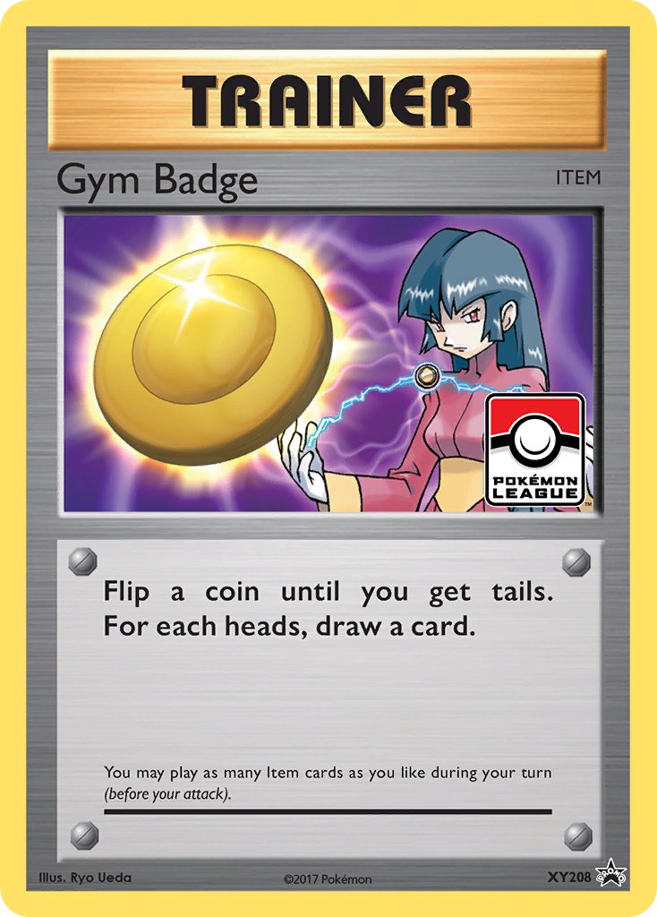 Gym Badge - XY208 - XY Promos