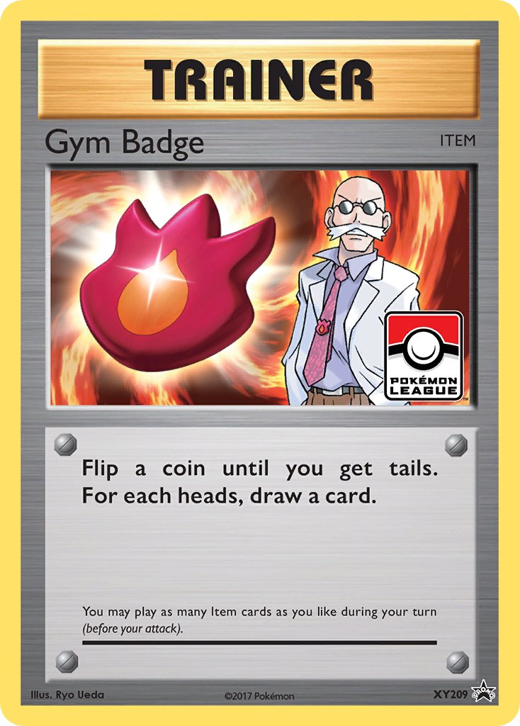 Gym Badge - XY209 - XY Promos