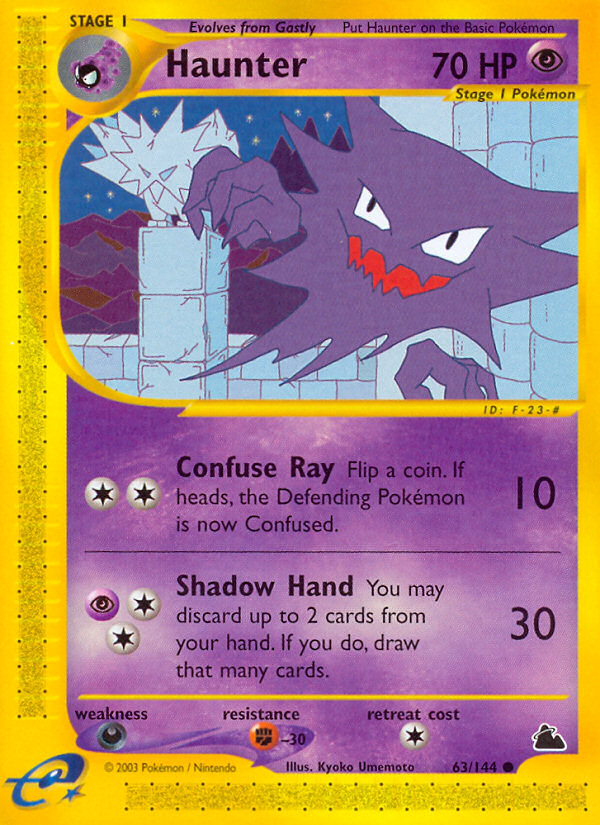 Haunter - 63/144 - Skyridge