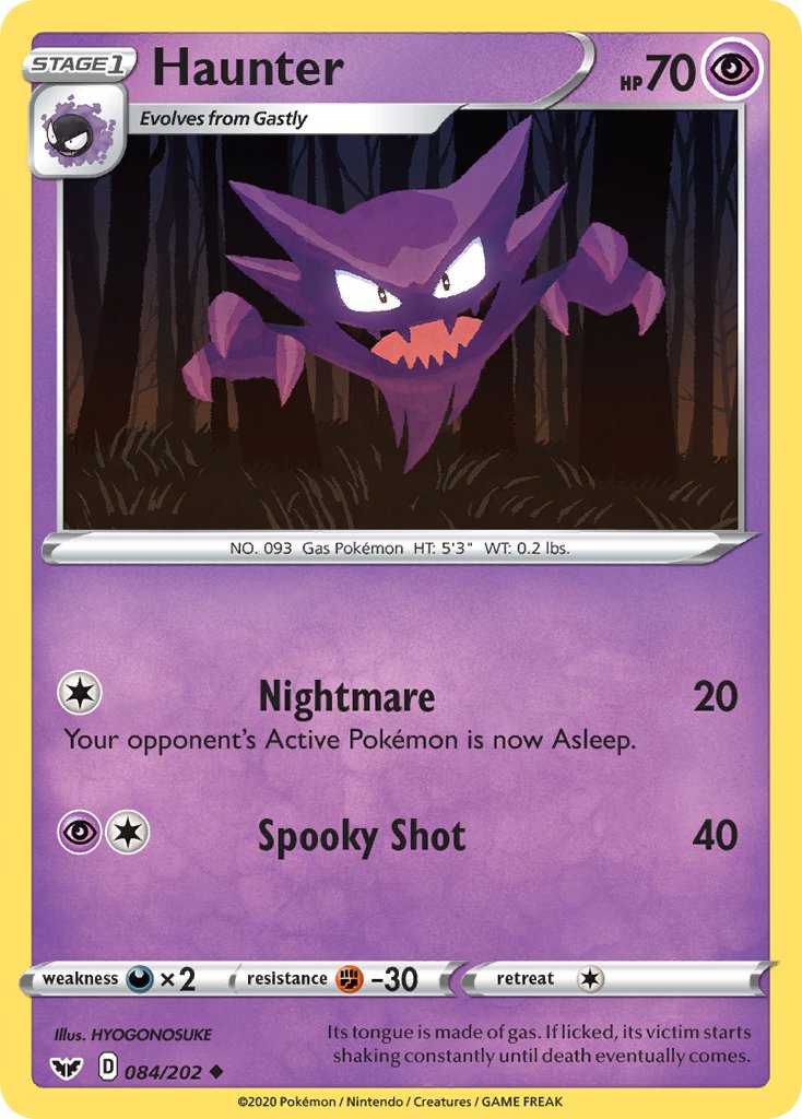 Haunter - 84 - Sword & Shield