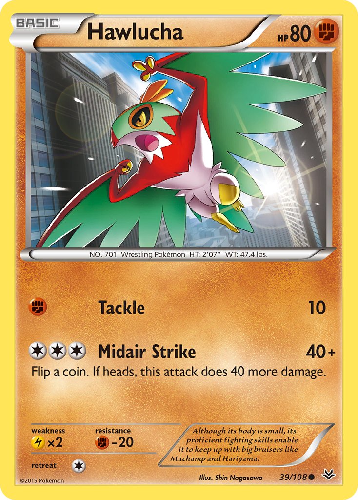 Hawlucha - 39 - Roaring Skies